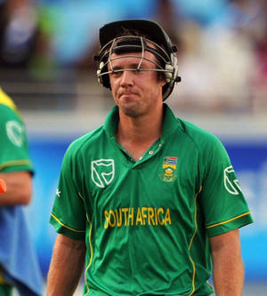 Ab De Villiers Cricketer Pouting Wallpaper