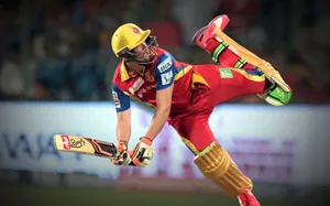 Ab De Villiers Rcb T20i Series Wallpaper