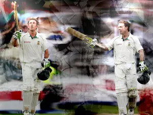 Ab De Villiers Two Images Wallpaper