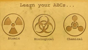 Abc Atomic Biological And Chemical Logos Wallpaper