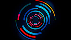 Abstract Art Circle Wallpaper