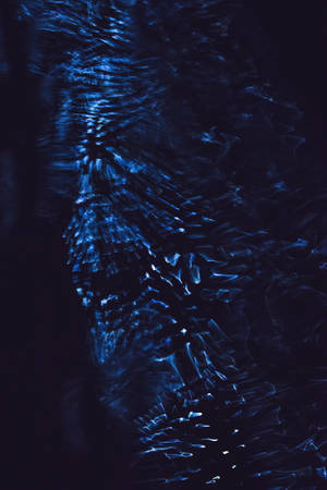 Abstract Art In Dark Blue Wallpaper