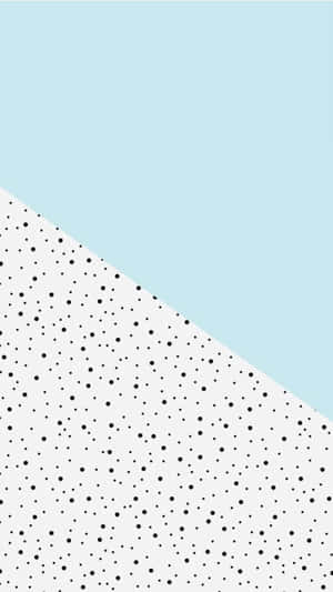 Abstract Black And White Dots Pattern Wallpaper