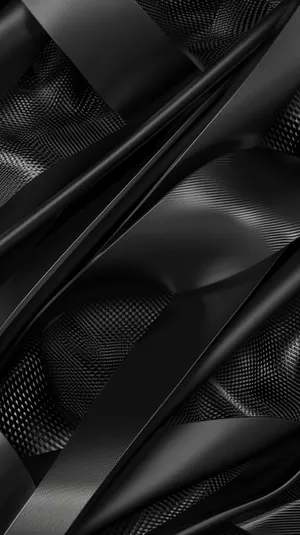 Abstract Black Curvesand Textures Wallpaper