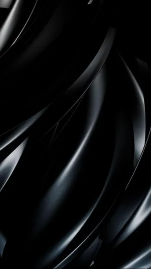 Abstract Black Grey Swirls Wallpaper