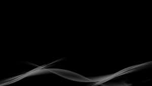 Abstract Black Smoke Waves Wallpaper