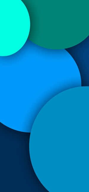 Abstract Blue Green Bubbles Wallpaper Wallpaper