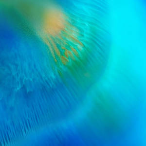 Abstract Blue Green Waves Background Wallpaper