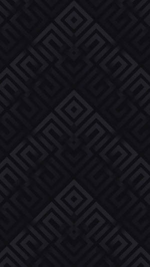 Abstract Chevron Sayagata Black Pattern Wallpaper