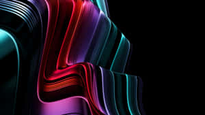 Abstract Colorful Waves Background Wallpaper