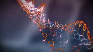 Abstract D N A Structure Wallpaper