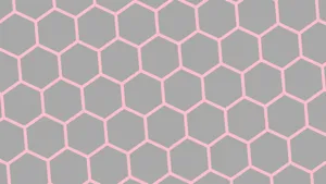 Abstract Gray And Pink Blend Wallpaper