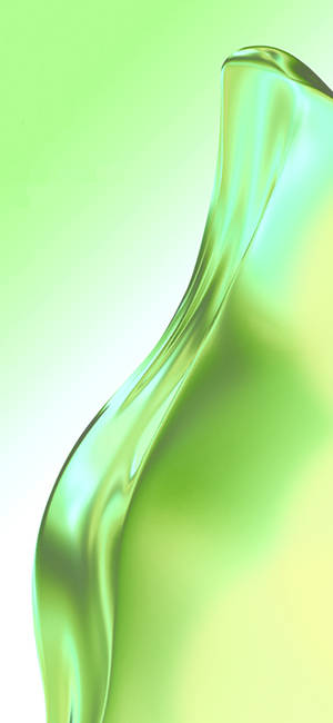 Abstract Green Oppo A5s Wallpaper