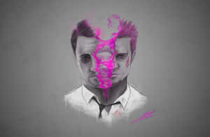 Abstract Human Sketch Wallpaper