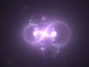 Abstract Infinity Symbol In Hazy Setting Wallpaper
