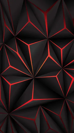 Abstract Iphone Black Pyramids Wallpaper