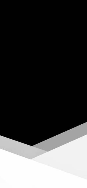 Abstract Layers Minimalist Black Phone Wallpaper