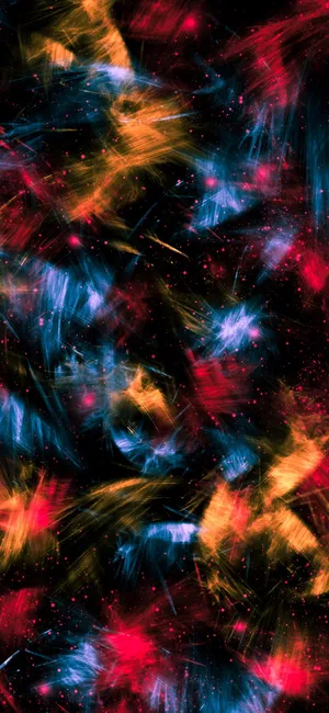 Abstract Light Formation Colorful 4k Phone Wallpaper