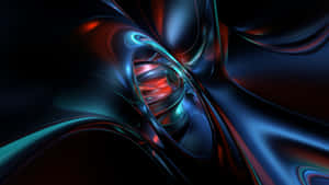 Abstract Neon Swirls Wallpaper