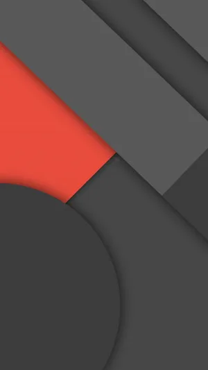 Abstract Orange And Gray Material Wallpaper