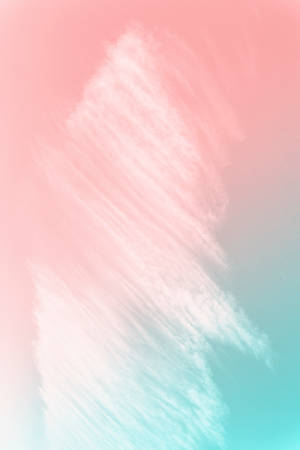 Abstract Pastel Blue Sail Painting Wallpaper