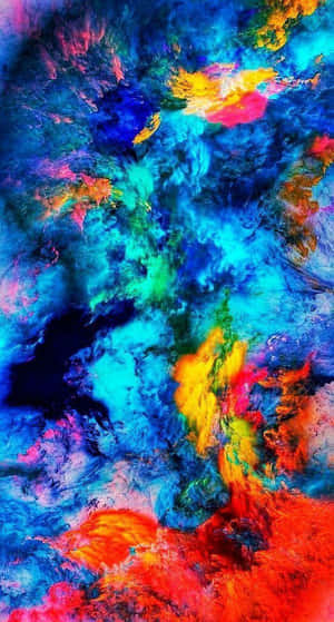 Abstract Smoke Colorful 4k Phone Wallpaper