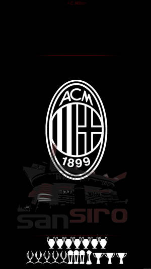 Ac Milan Trophies Wallpaper