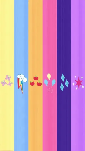 Accessorize Your Day With An Adorable Mlp Phone! Wallpaper