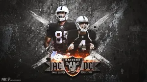 Acdc Amari Cooper And Derek Carr Wallpaper
