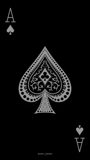 Ace Card Full-screen Desgin Mobile Wallpaper