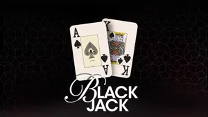 Ace King Blackjack Minimalist Black Wallpaper