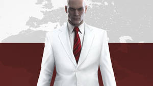 Action-packed Hitman Game Play On Iphone Wallpaper