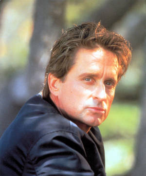 Actor Michael Douglas Younger Years Wallpaper