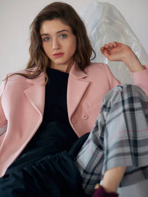 Actress Natalia Dyer Looking Stunning In Latest Photo-shoot Wallpaper