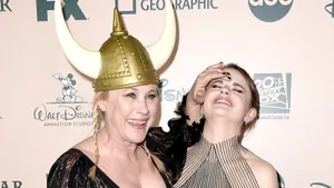 Actresses Patricia Arquette And Joey King Wallpaper