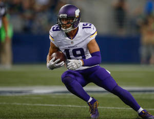 Adam Thielen Amazing Shot Wallpaper