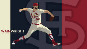 Adam Wainwright Vector Art Wallpaper