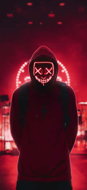 Add A Neon Mask To Your Look Wallpaper