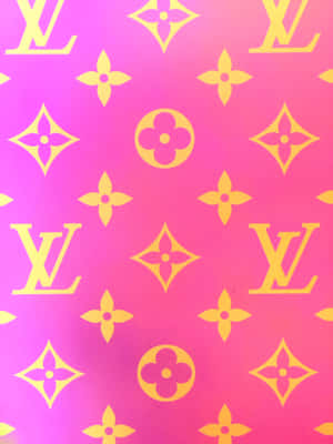 Add A Splash Of Pink To Your Wardrobe With The Timeless Style Of Louis Vuitton Wallpaper