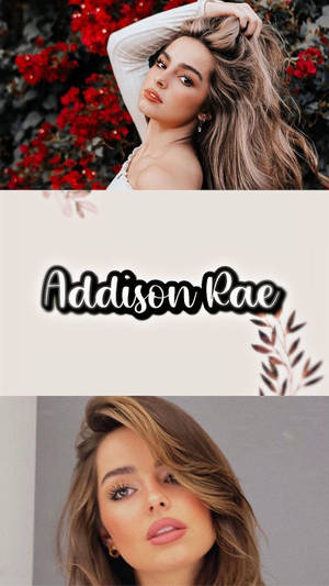 Addison Rae Aesthetic Layout Wallpaper