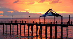 Adelaide Brighton Jetty Walk Wallpaper