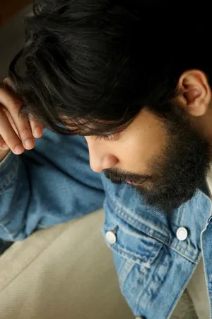 Adithya Varma In A Vintage Denim Jacket Wallpaper