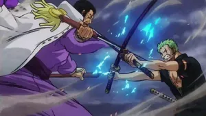 Admiral Fujitora Forges His Path To Justice Wallpaper