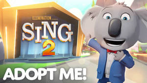 Adopt Buster Moon From Sing 2 Wallpaper