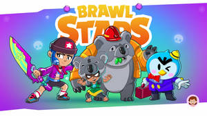 Adorable Characters Brawl Stars 4k Wallpaper