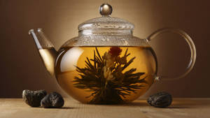 Adorable Crystal Tea Kettle Wallpaper