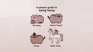 Adorable Feline In Full Relaxation Mode Wallpaper