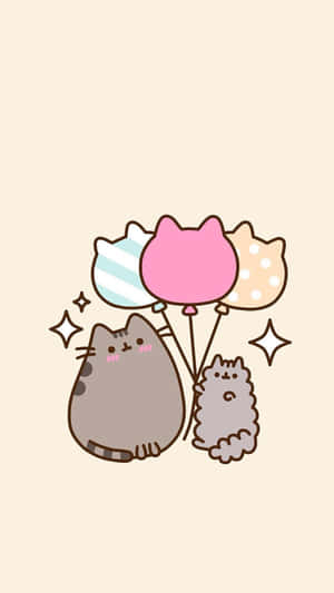 Adorable Furry Friends In A Whimsical Wonderland Wallpaper