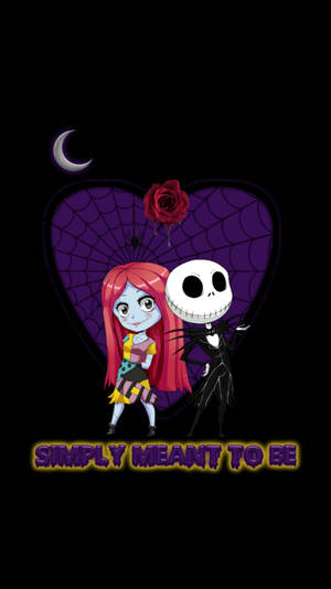 Adorable Jack And Sally Wallpaper