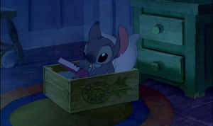 Adorable Lilo And Stitch Hug Wallpaper